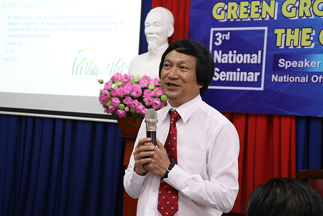 TS. Trần Đình Lâm phát biểu khai mạc chương trình - Ảnh: Yên Nhiên